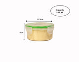 Sanjeev Kapoor Airtight Microwave safe Plastic lock container set for kitchen set of 24