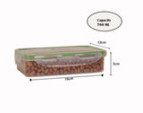 Sanjeev Kapoor  Air tight Plastic Freshpack container set of 3 for kitchen 760 ml,1500 ml,2050 ml