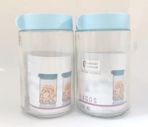 Sanjeev Kapoor Lagos container for Kitchen  Set of 2 Pcs Blue