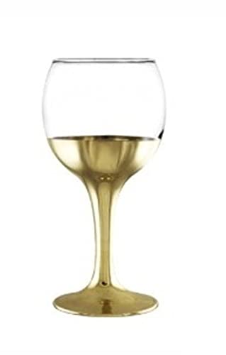 Sanjeev Kapoor Golden Goblet set of 6 White wine Glasses