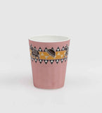 Sanjeev Kapoor Multi colour Printed Bone China Tea Cups Set of 6