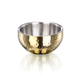 Sanjeev Kapoor Premium Stainless Steel Double Walled Bowl Gold titanium Finish set of 6 pcs